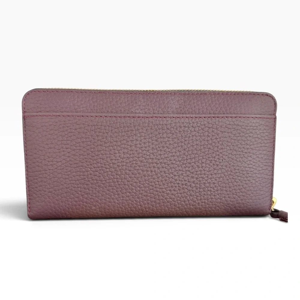 Kate Spade Anderson Way Reiley Jeweled Satchel & Neda Wallet Deep Plum Set